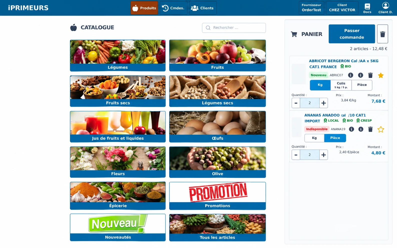Interface app.iprimeurs.com